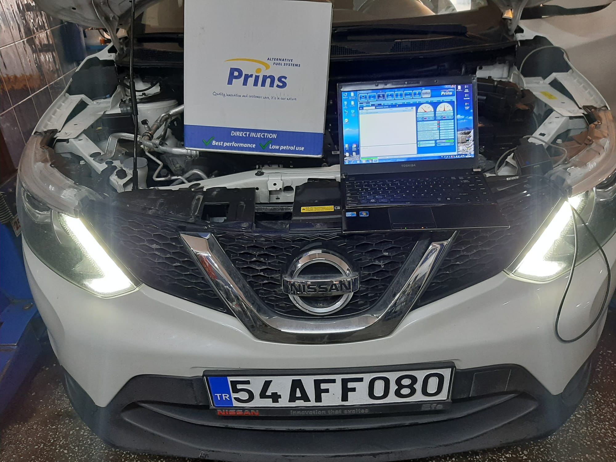 Nissan 1.2 TCE MOTOR PRINS LPG VSİ3Dİ direkt enjeksiyon lpg montajı